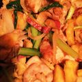 パン君とひまわり's cooksnap of when they made 鶏肉とさつまいもの甘辛中華炒め♪.