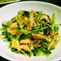 クックKQECQX☆'s cooksnap of when they made 材料3つ★たまたま豆苗♪(卵の炒め物).