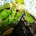 ユーロン's cooksnap of when they made 茄子とインゲンの揚げびたし.