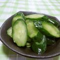 赤い電話's cooksnap of when they made きゅうりの塩漬け.
