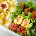 おすえさん's cooksnap of when they made お弁当おかず★カニカマin玉子焼き.