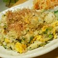 arapon36's cooksnap of when they made 美味！大根葉とちりめんの卵チャーハン.