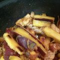 キャラメグ♪'s cooksnap of when they made カリカリ豚とサツマイモの甘辛.