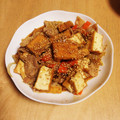 kentykenty's cooksnap of when they made うまうま！豚肉と厚揚げの味噌炒め.