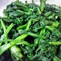 ☆megrim☆'s cooksnap of when they made ほうれん草と春菊の胡麻和え.