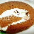 マリリンモグロー's cooksnap of when they made クランベリーチーズクリーム♡ココアロール.