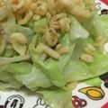 黄金の輝き亭's cooksnap of when they made 思い立って5分で出来るキャベツのおひたし.