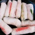 とろーるる's cooksnap of when they made マロニーの生春巻き.