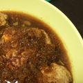のもす＊'s cooksnap of when they made 宮のたれ風☆ ガーリックオニオンソース.