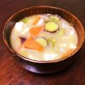 クックJUVNUO☆'s cooksnap of when they made おかず豚汁○×△.
