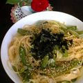 ぱんだーけいちゃん's cooksnap of when they made 和風シーフードクリームパスタ.