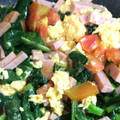 cloverbg56's cooksnap of when they made つるむらさきとトマ玉炒め.