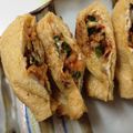 huto☆'s cooksnap of when they made 油揚げのニラキムチーズはさみ焼き.