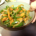 myacooking's cooksnap of when they made にんじんとピーマンのきんぴら風.