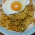 ありあ社長's cooksnap of when they made 豚キムチチャーハン.