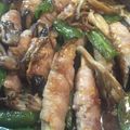 erika．☆'s cooksnap of when they made 肉巻き茄子の味噌炒め.