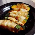 ことえ・∀・'s cooksnap of when they made お弁当にも♡かぼちゃの豚バラくるくる巻き.