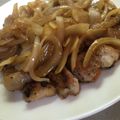 yurietti's cooksnap of when they made 豚ロース肉のソテー バターコンソメソース.