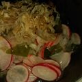 。。。さくら。。。's cooksnap of when they made 簡単！　ワカメとラディッシュの酢の物（サラダ）.