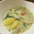 kotachan7's cooksnap of when they made きのことほうれん草のクリーム煮♪.
