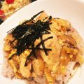 MS1014's cooksnap of when they made フライパンで親子丼♡.