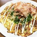 YUKIKI☆'s cooksnap of when they made 切干大根わかめ入り❀豆腐お好み焼き❀.