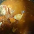 新米嫁　ともぞう's cooksnap of when they made 鱈とじゃがいものトマトスープ.