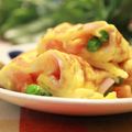 ぽっぽぺぺ's cooksnap of when they made お弁当に◎ＭＩＸベジタブルとハムの卵焼き.
