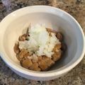 ぶ〜こ♡'s cooksnap of when they made 血液さらさら＊玉ねぎ納豆.