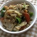 モンブラン's cooksnap of when they made 豚玉マヨ炒め❤ウスターソースかけ.