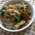 モンブラン's cooksnap of when they made 豚玉マヨ炒め❤ウスターソースかけ.