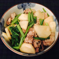 pan5555's cooksnap of when they made 生姜がいいね！豚とかぶの葉の炒め物.