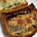 huto☆'s cooksnap of when they made 黒蜜　きな粉　チーズトースト.