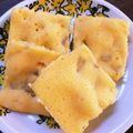 sarianna's cooksnap of when they made ルクエで♪さつまいも入り米粉蒸しパン.