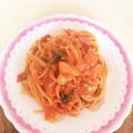 ゆりぽよさん's cooksnap of when they made 簡単ナポリタン.