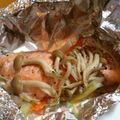 R2ままぁ's cooksnap of when they made 超簡単！サーモンのホイル包み.