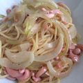 かりんにゃう's cooksnap of when they made 10分で出来る！イカ明太バター風パスタ.