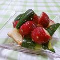 赤い電話's cooksnap of when they made 簡単！ラディッシュで浅漬けカクテキ♪.