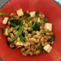 けっちゃん0930's cooksnap of when they made ちょいアレンジ☆納豆チーズほうれん草.