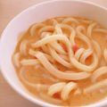 まめみ18's cooksnap of when they made 冷凍うどんで＊明太クリームうどん.