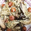 ♡kyoーko♡'s cooksnap of when they made きのことソーセージのレンジでチン！.