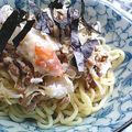 oBsession's cooksnap of when they made キャべ納豆で冷やし中華☆.