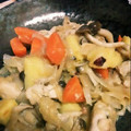 ももせきせい's cooksnap of when they made 秋 さつまいもと鶏もも 酢煮込み.