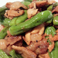 クック漣ちゃん's cooksnap of when they made 簡単！豚こま肉とししとうの辛子照り焼き.