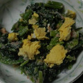 kyokoha's cooksnap of when they made ほうれん草の海苔たま明太マヨ和え.