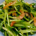 natori322's cooksnap of when they made ◎豆苗と桜エビの香り和え◎.