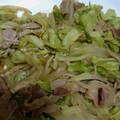 ゆうたんのママさん's cooksnap of when they made キャベツと豚こま　簡単炒め.
