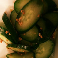 SASAぴー's cooksnap of when they made きゅうりのごま醤油和え.