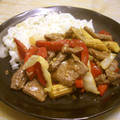 さるちゃんばなな's cooksnap of when they made こってりアジア＊牛肉と野菜の炒めもの.