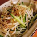 Sac’HiNa's cooksnap of when they made 節約レシピ♪もやしのピリ辛和え.